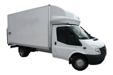 Car Hire Bolton - Ford Luton Box Tail Lift - Van hire Bolton
