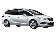 Car Hire Bolton - Vauxhall Zafira 7-Seater - Minibus hire Bolton